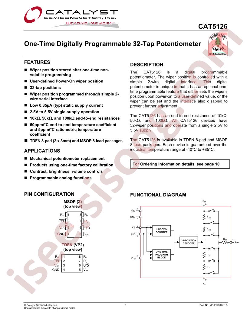 CAT5126VP2I-00-GT3