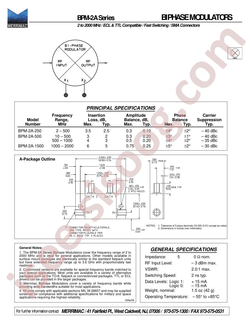 BPM-2A-1500