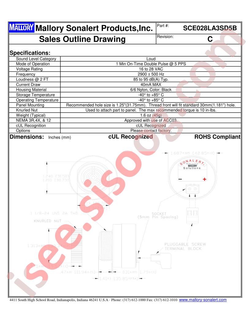 SCE028LA3SD5B