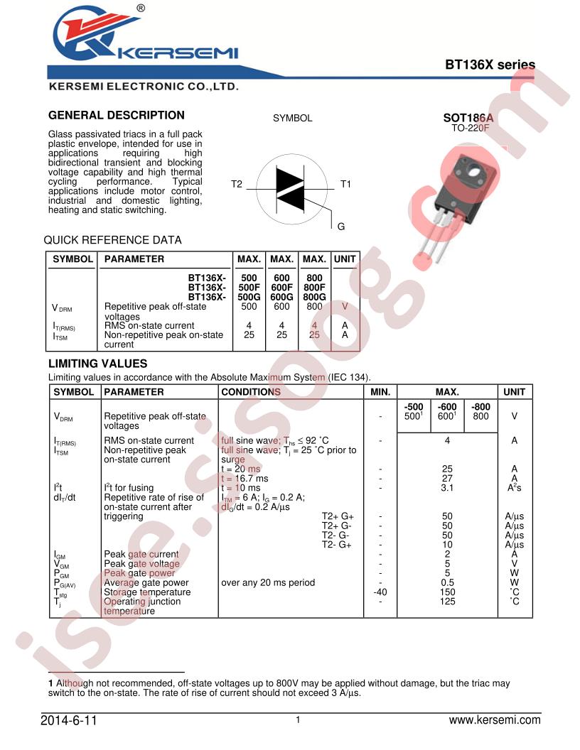 BT136X-500E