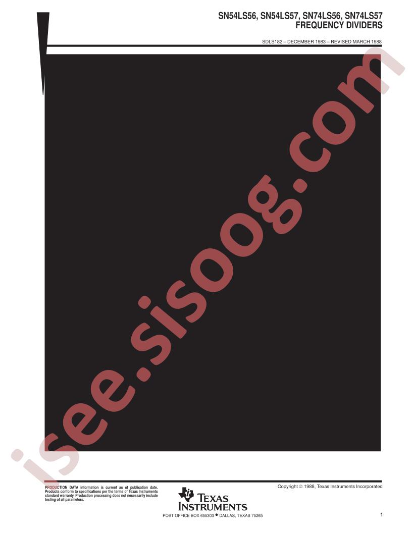 SN54LS56