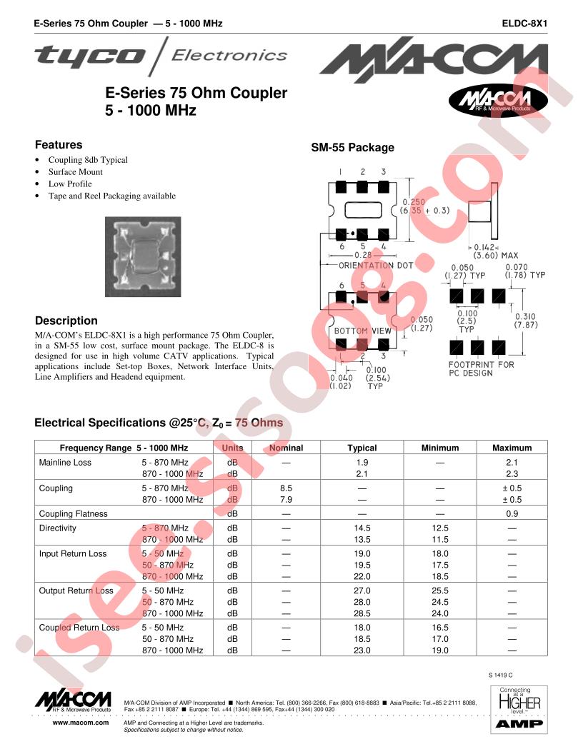 ELDC-8X1