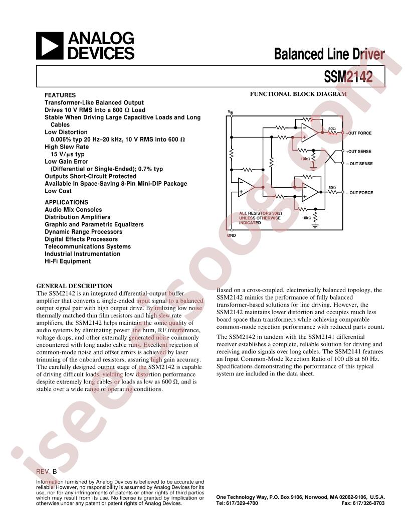 SSM2142