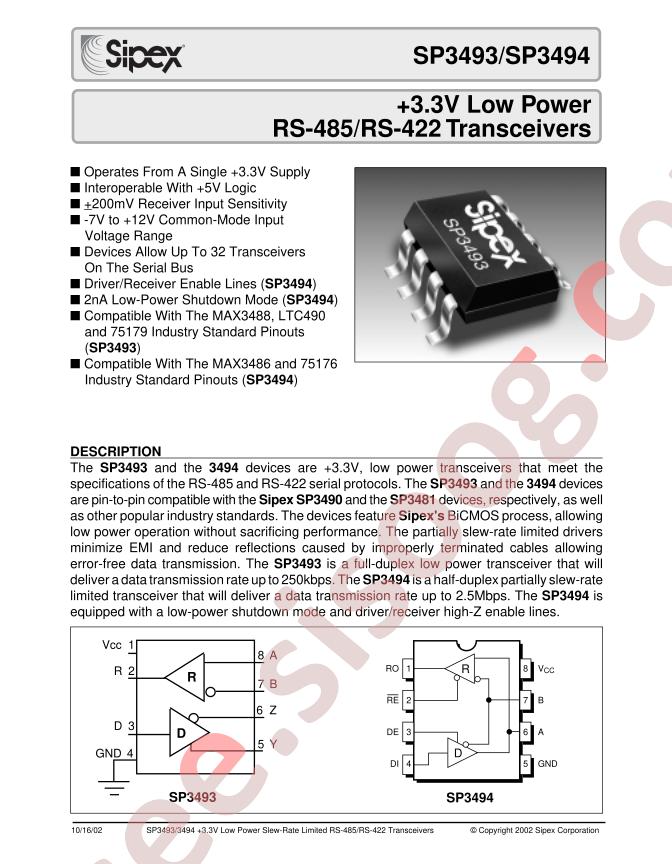 SP3493EP