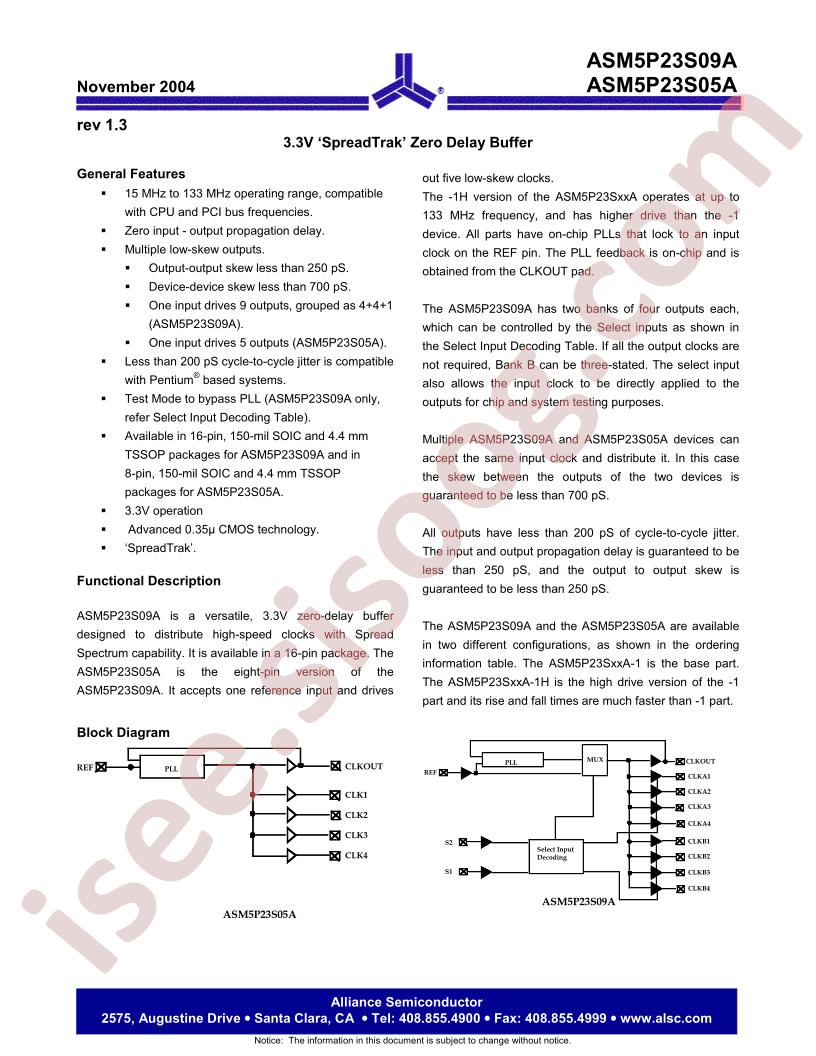 ASM5P23S09A-1H-16-ST