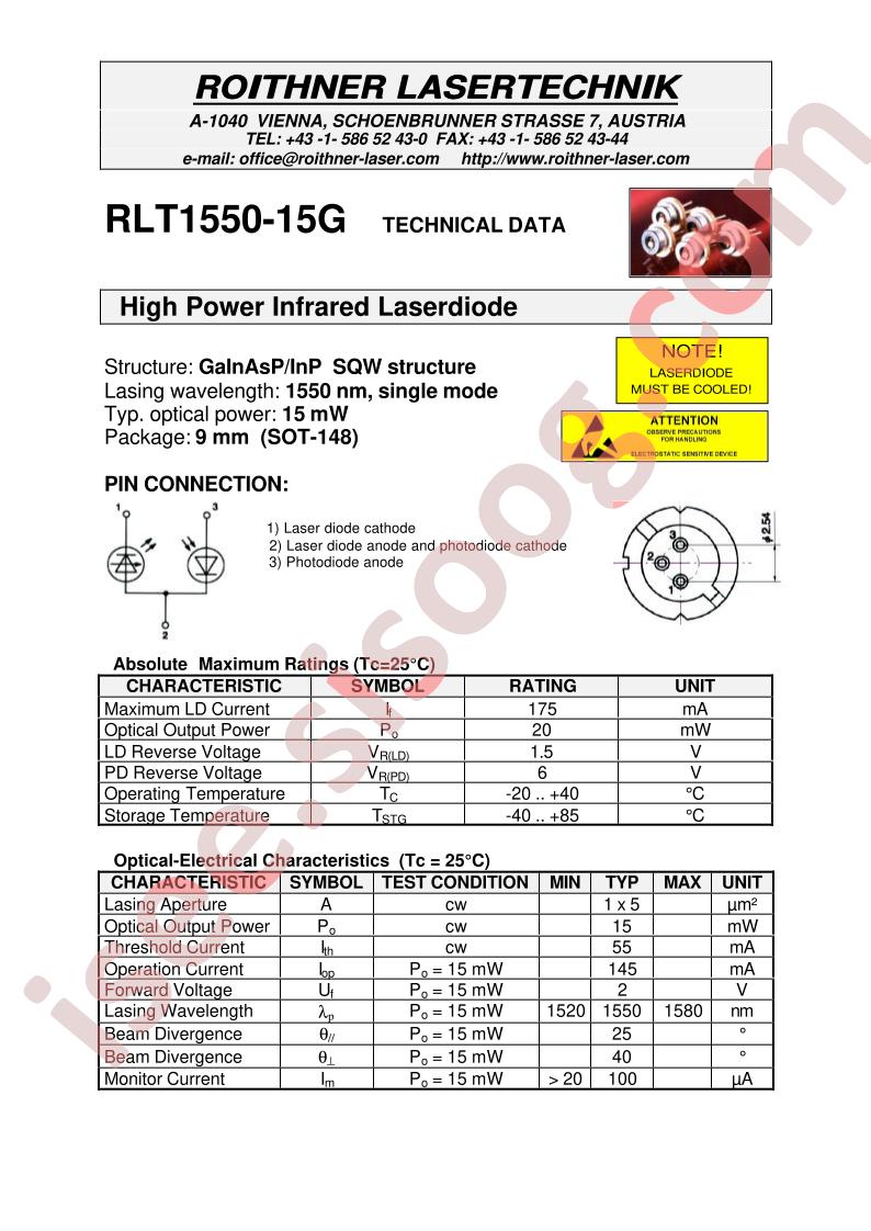 RLT1550-15G