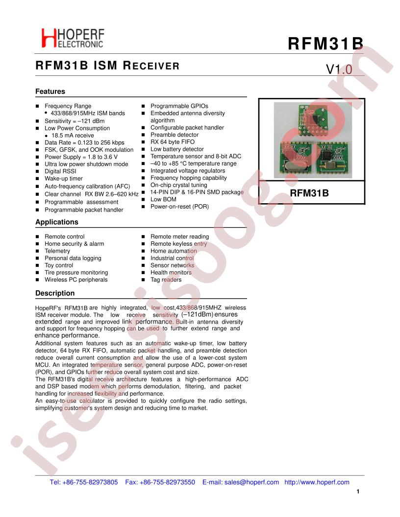 RFM31B