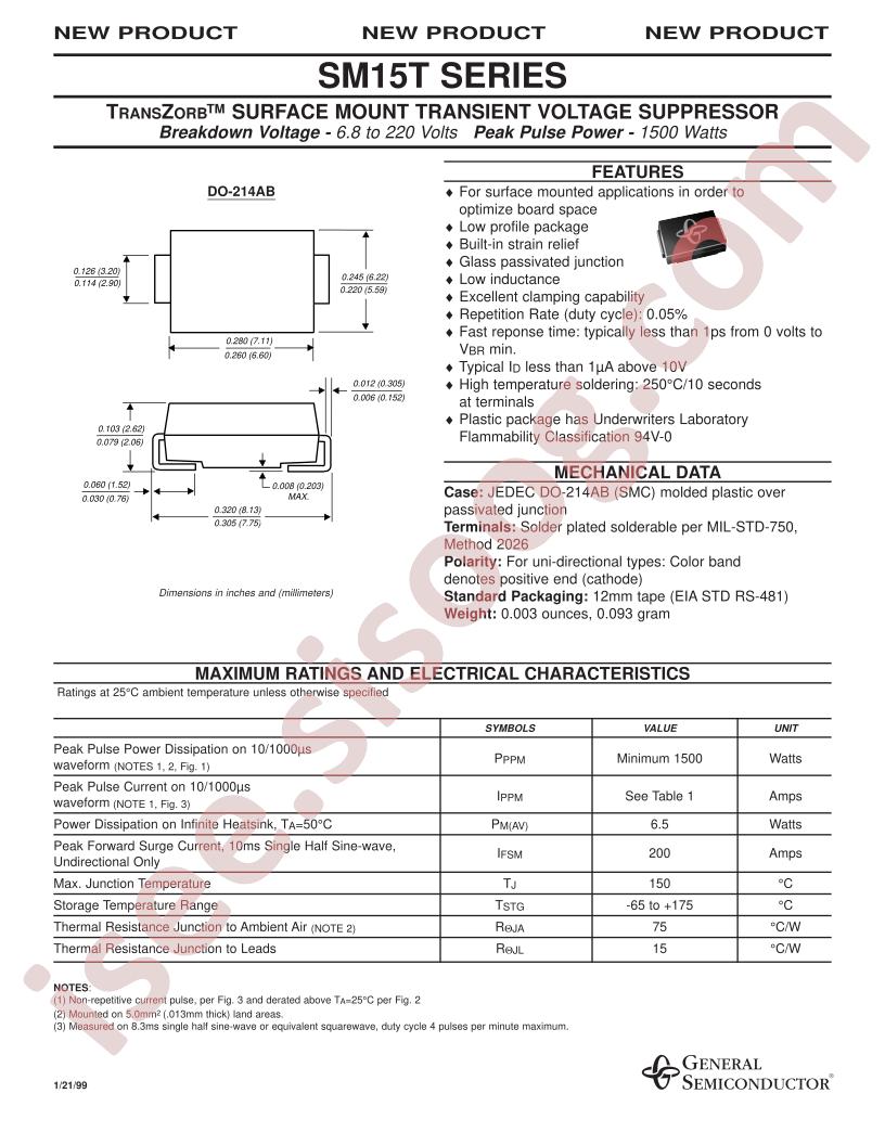 SM15T