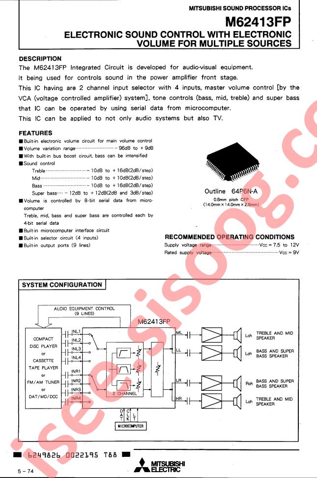 M62413FP