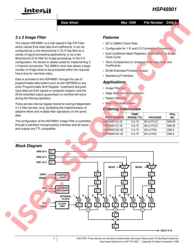 HSP48901JC-30