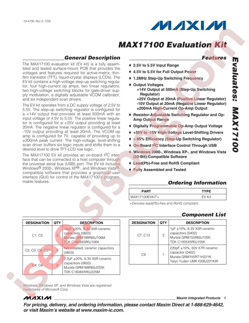 MAX17100