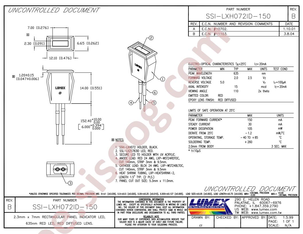 SSI-LXH072ID-150