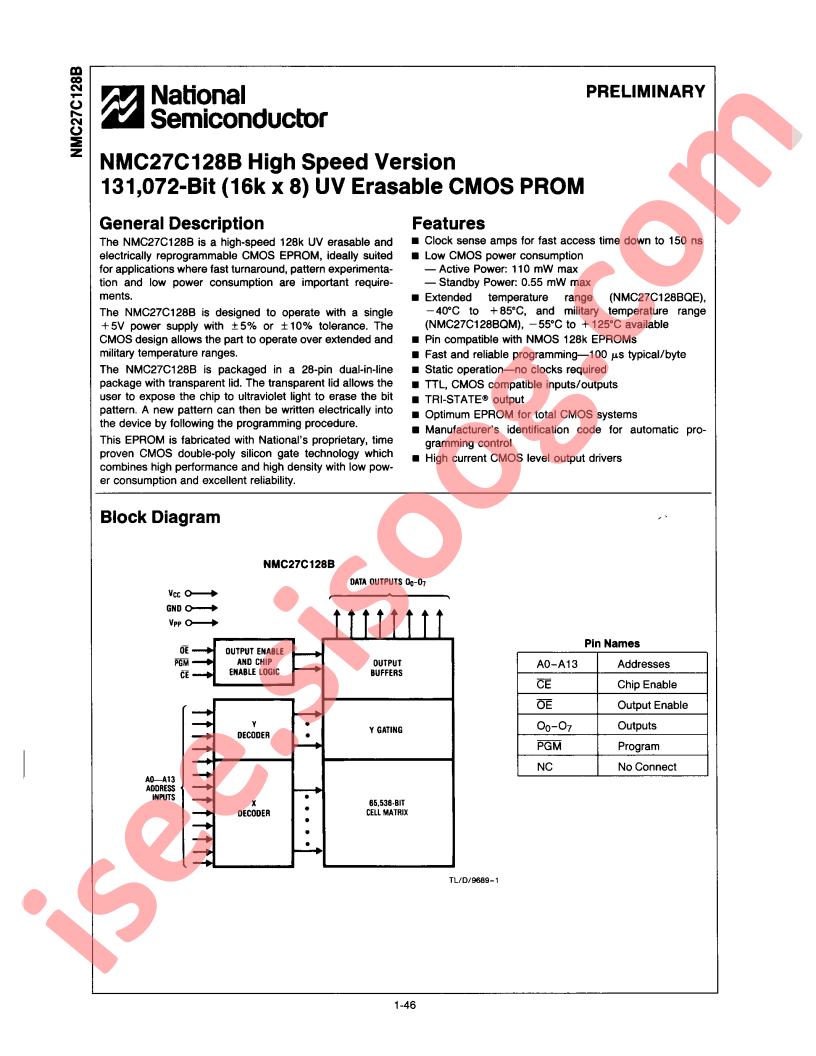 NMC27C128B