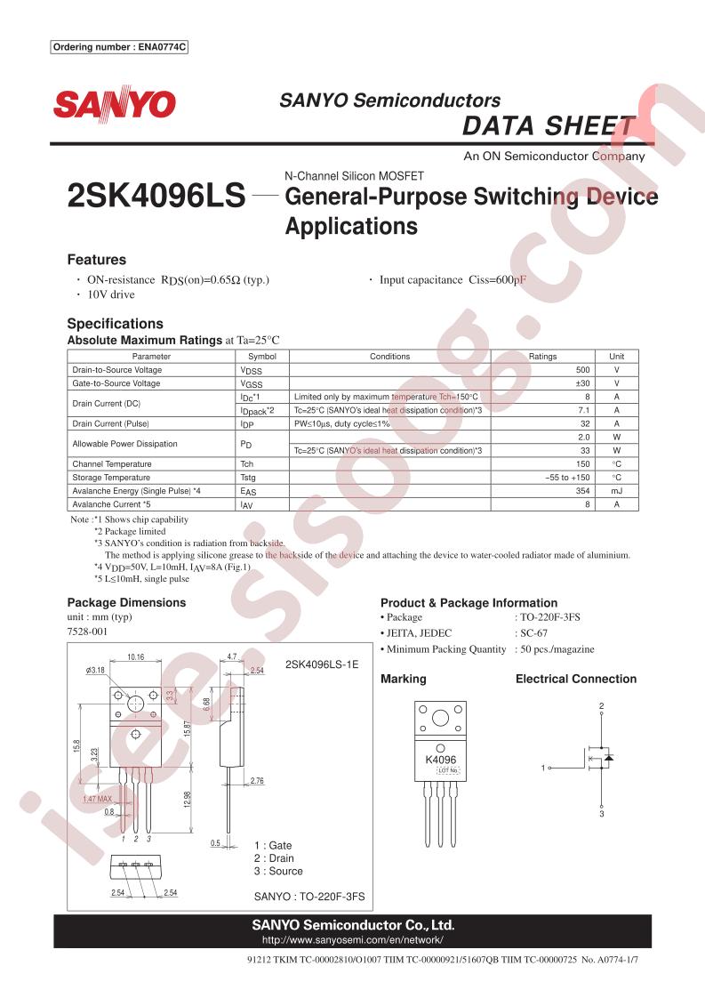 2SK4096LS