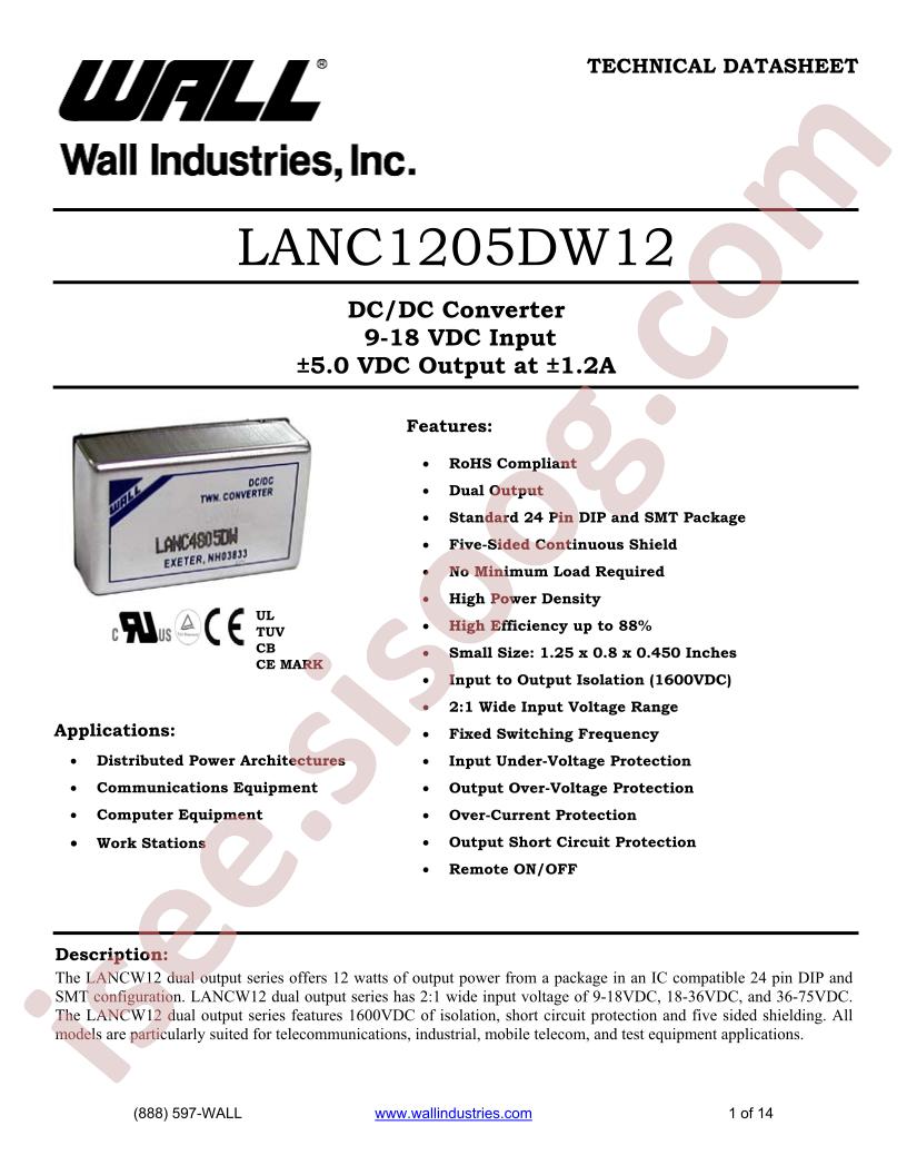 LANC1205DW12