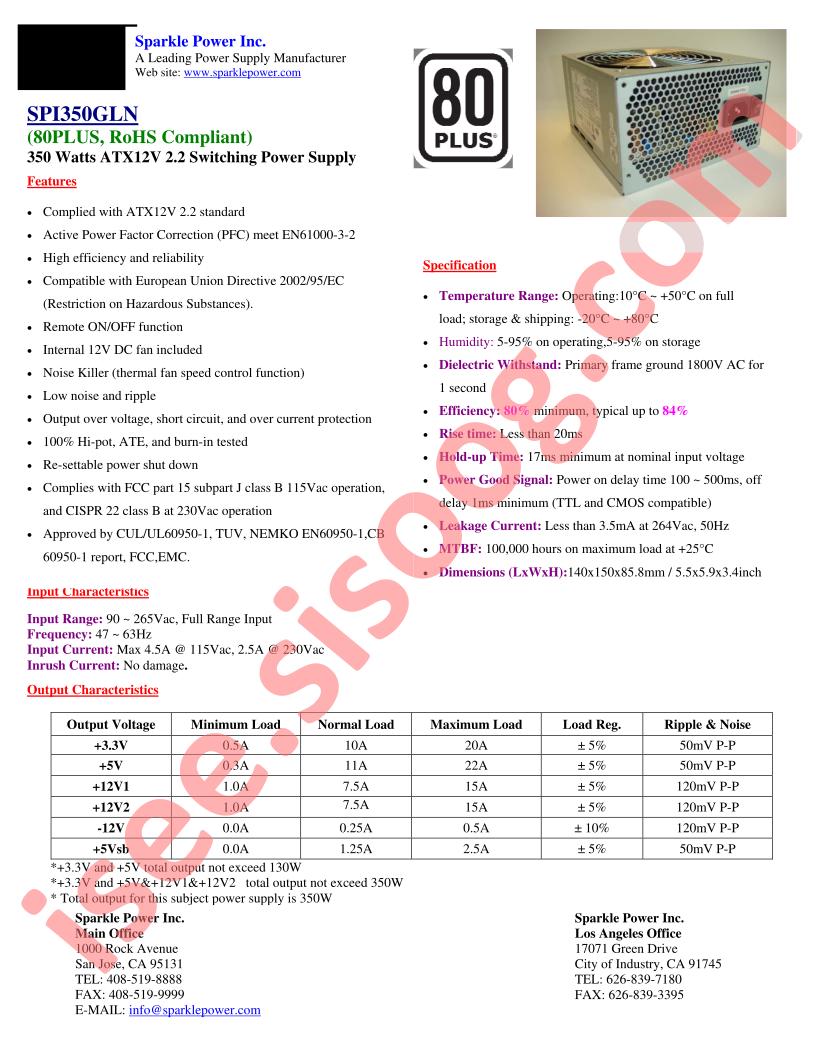 SPI350GLN