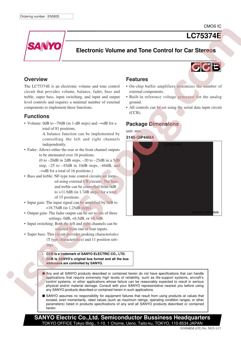 LC75374E