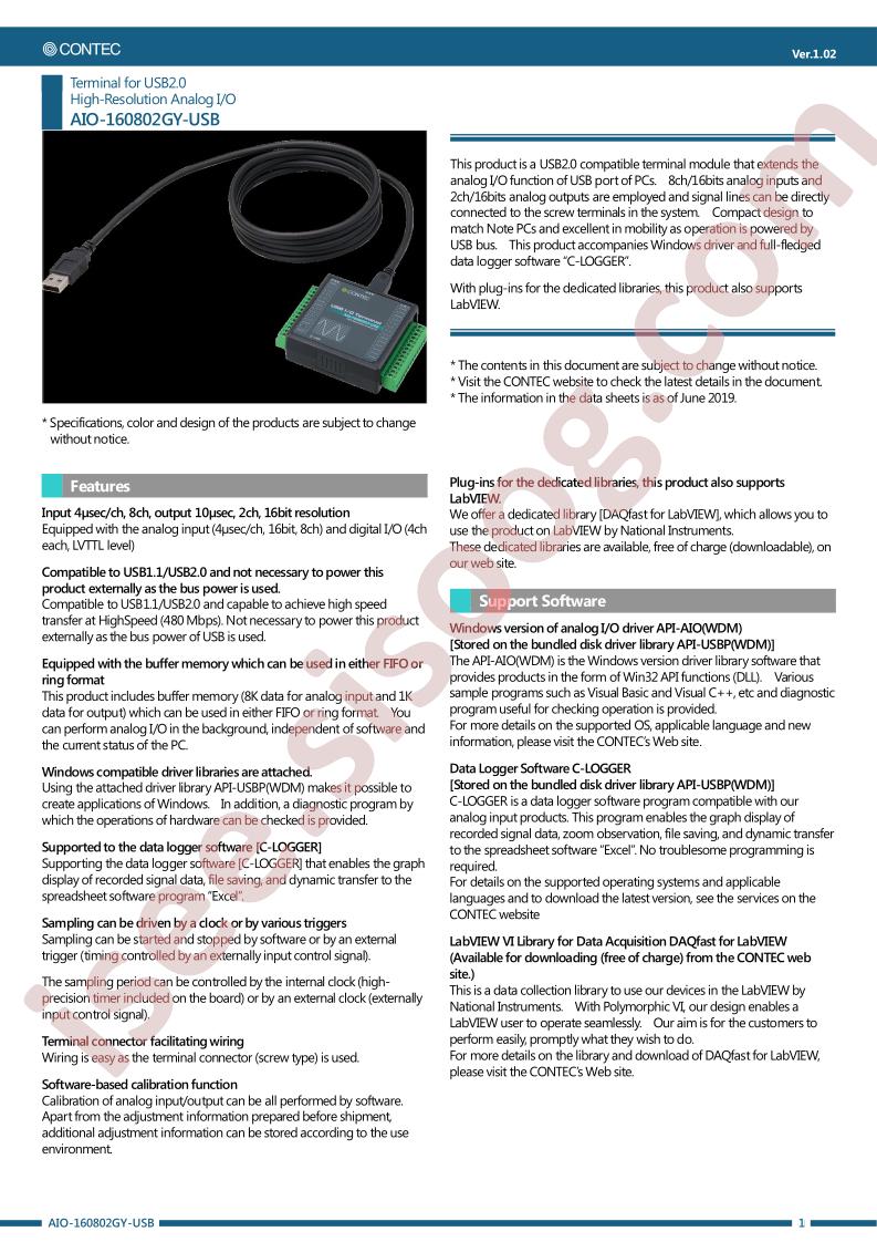 AIO-160802GY-USB