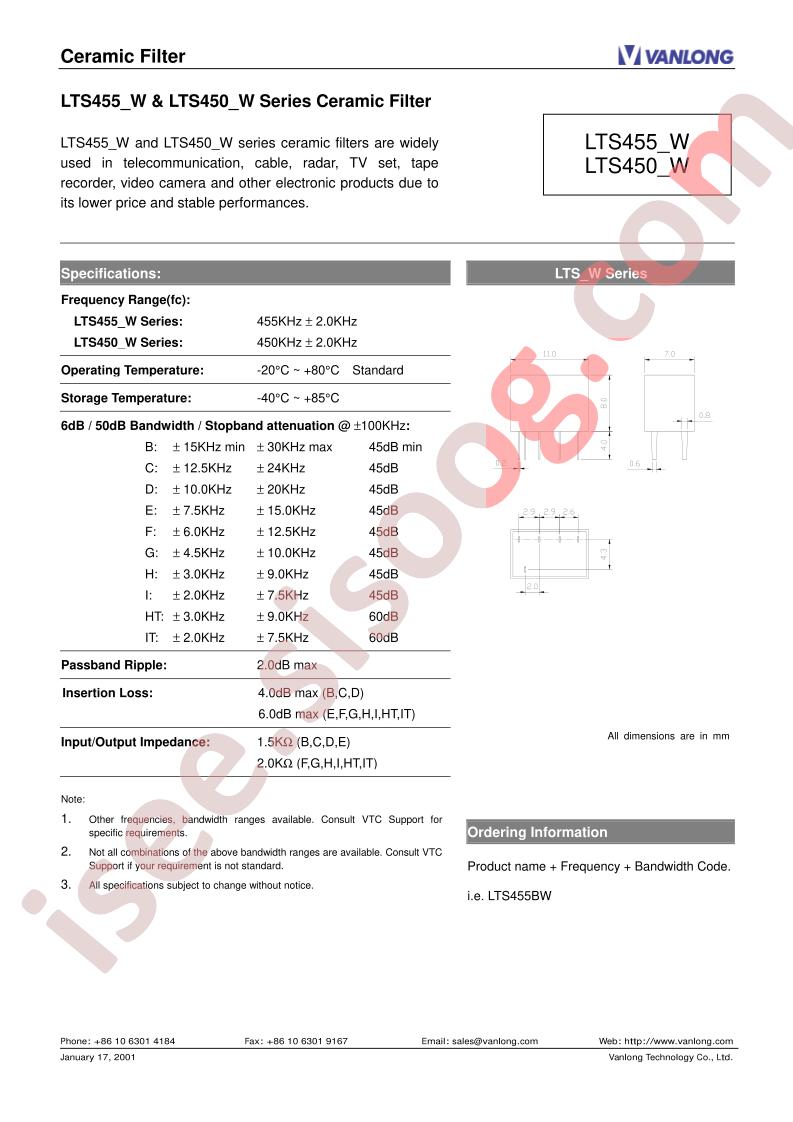 LTS455-W