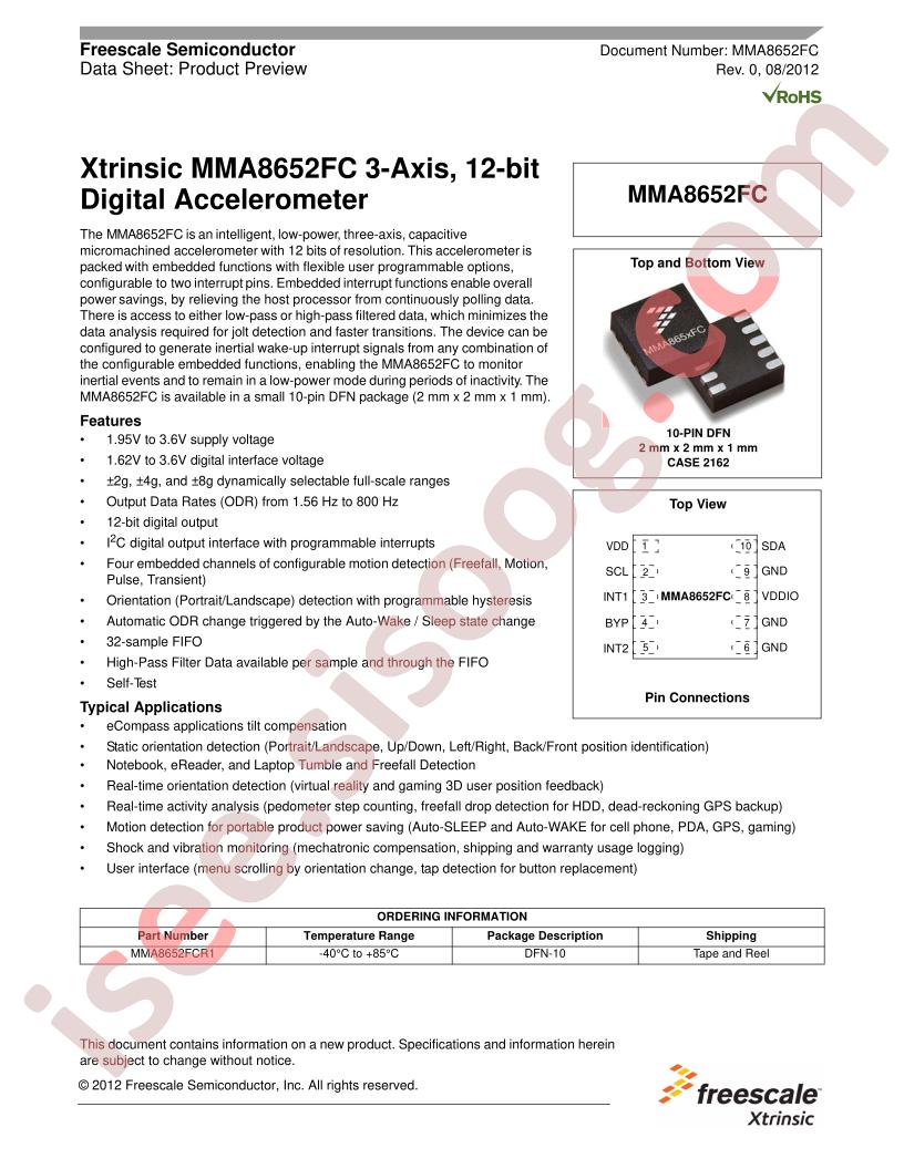 MMA8652FC