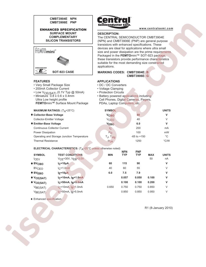CMBT3904E