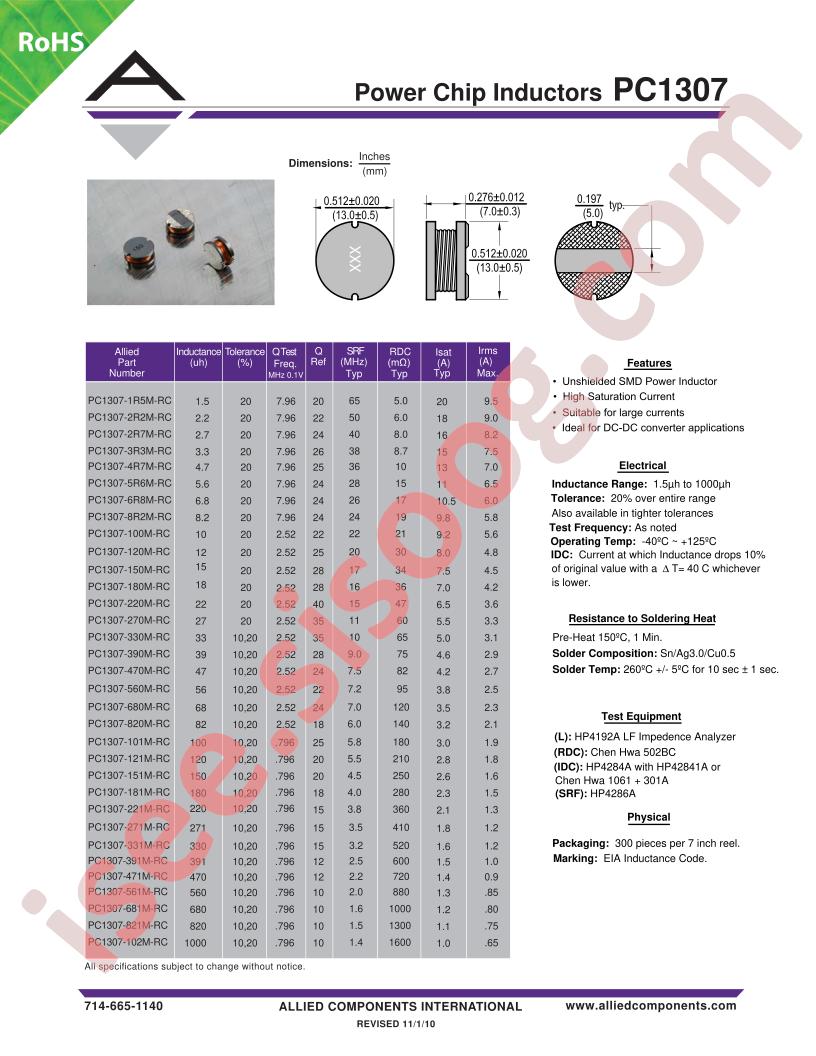 PC1307-151M-RC