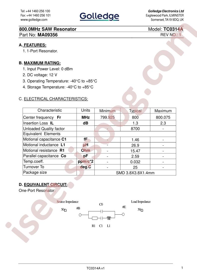 TC0314A