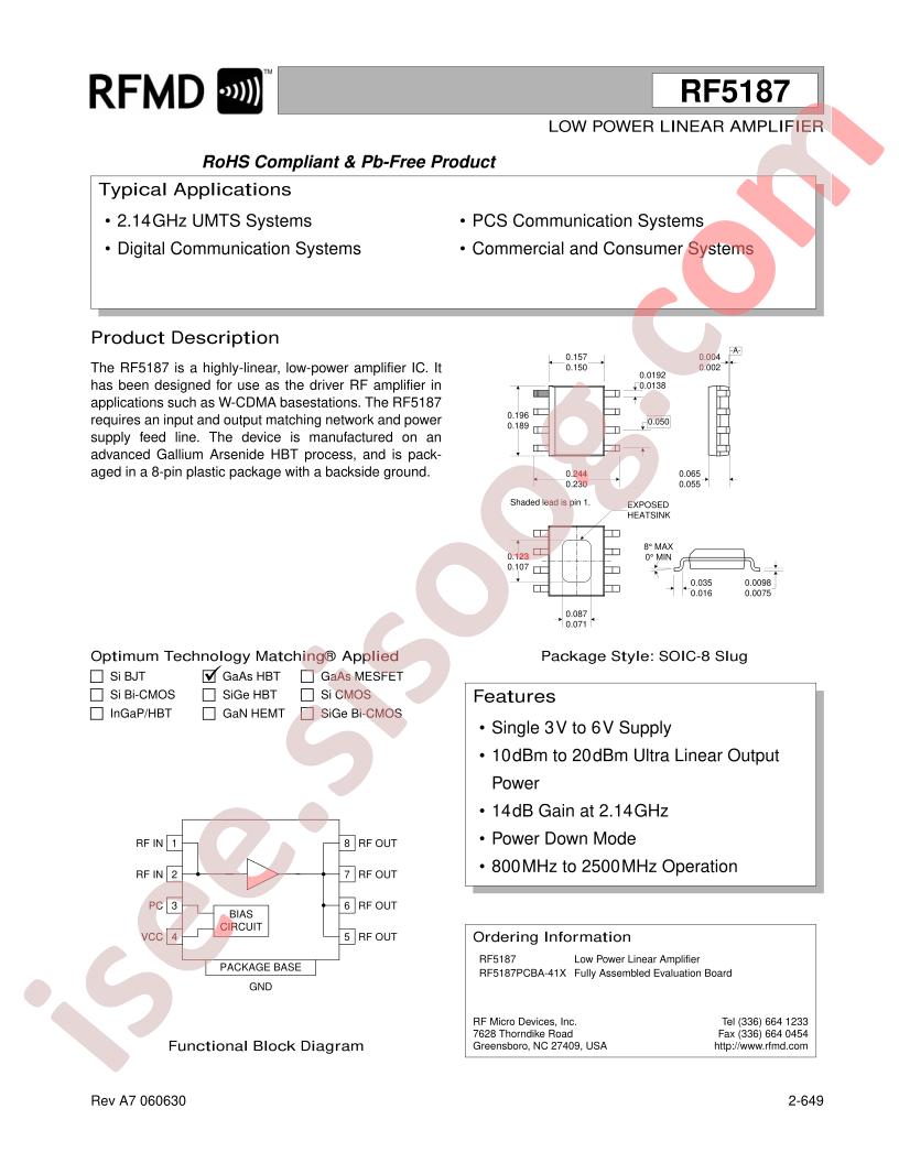 RF5187PCBA-41X