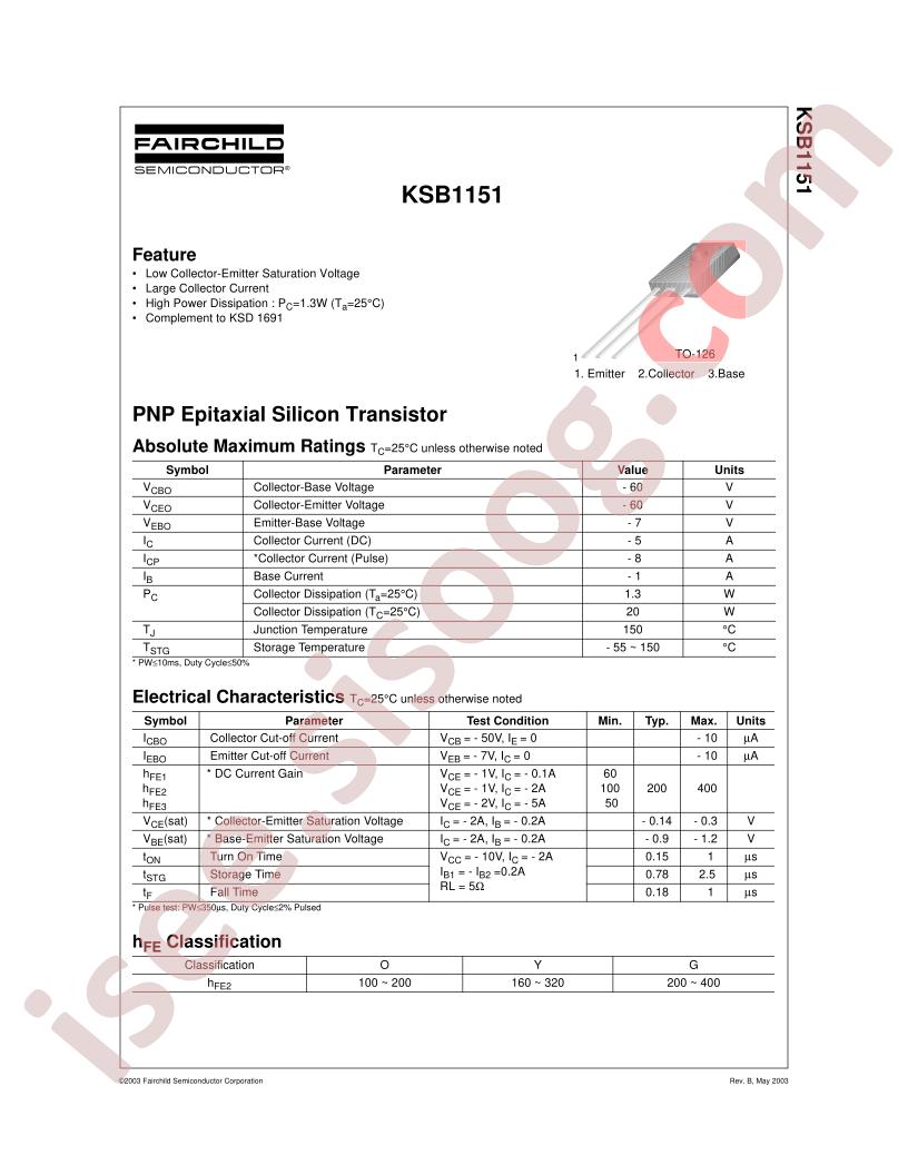 KSB1151YSTU