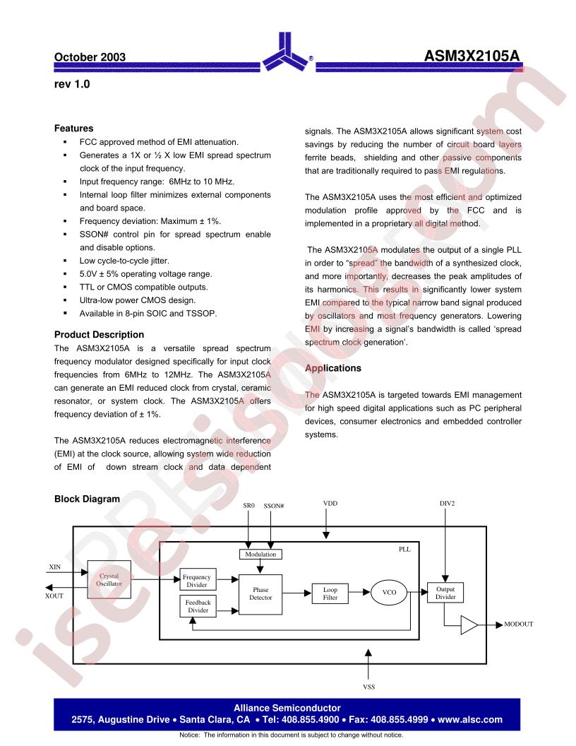 ASM3X2105AFSR