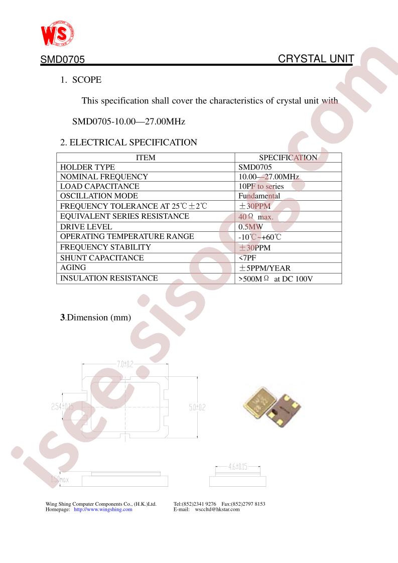 SMD0705