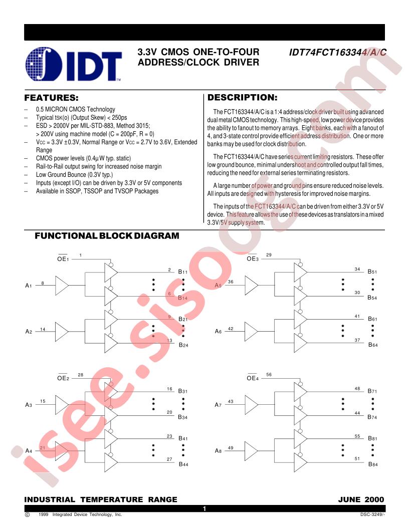 IDT74FCT163344
