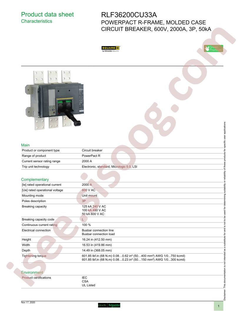 RLF36200CU33A