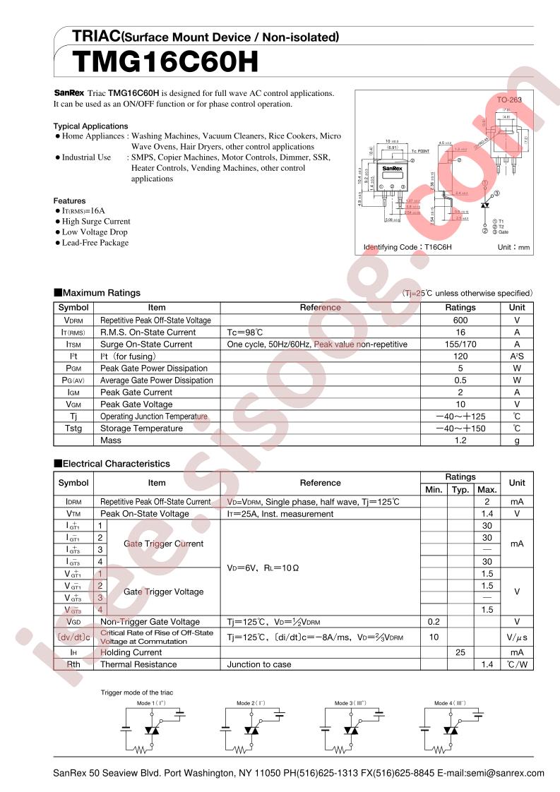 TMG16C60H