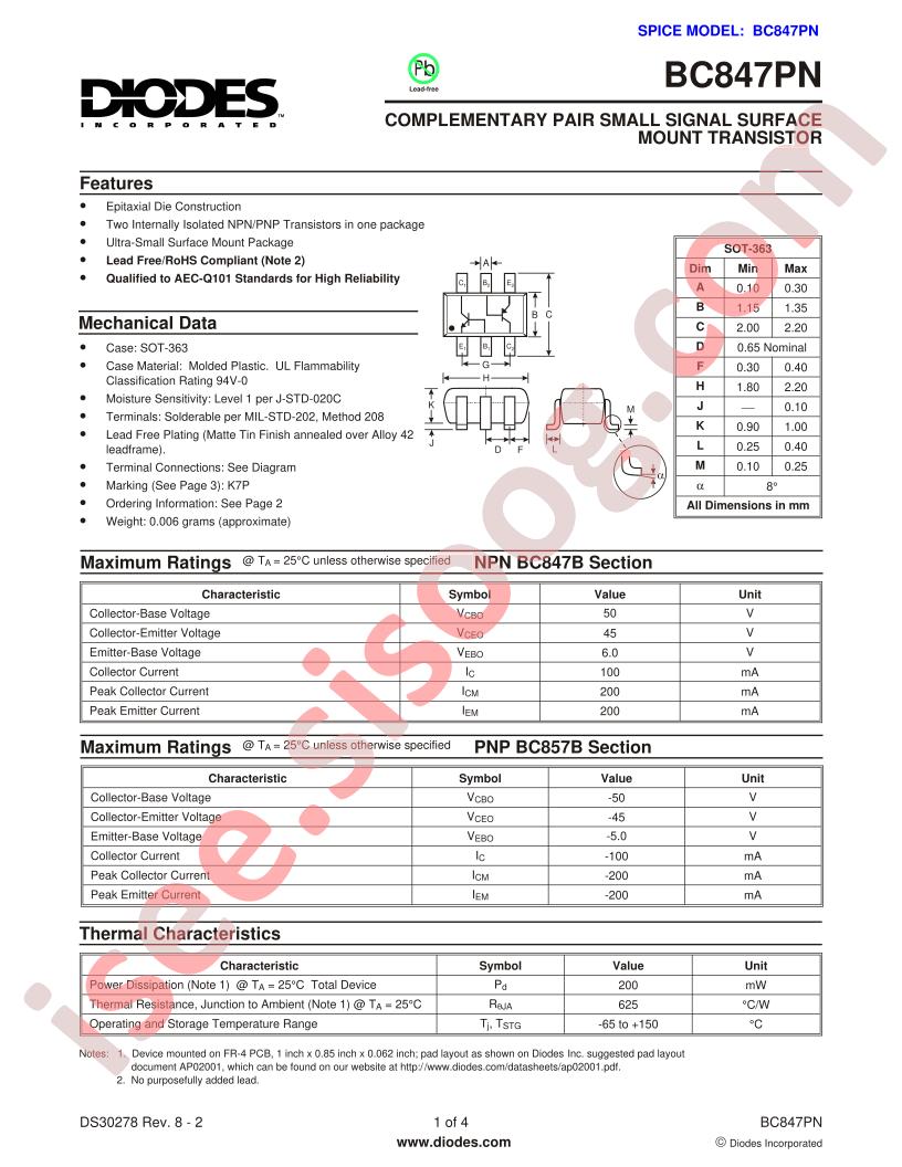 BC847PN-7-F