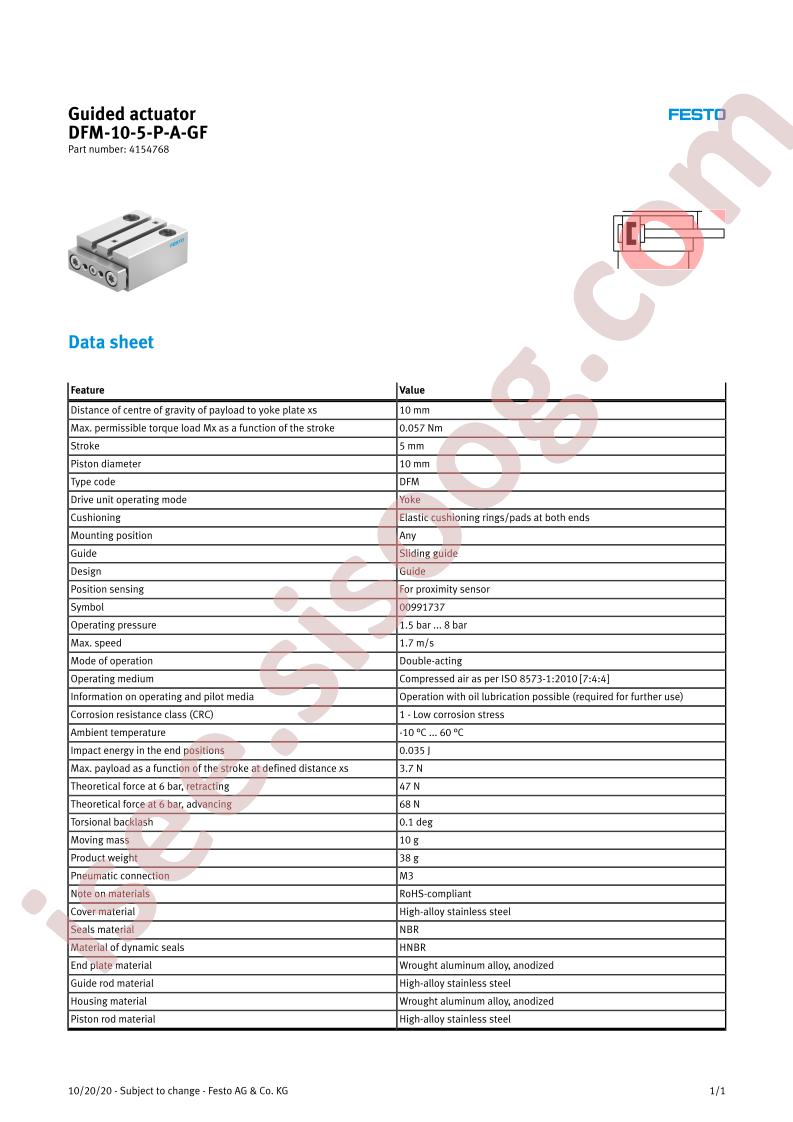 DFM-10-5-P-A-GF