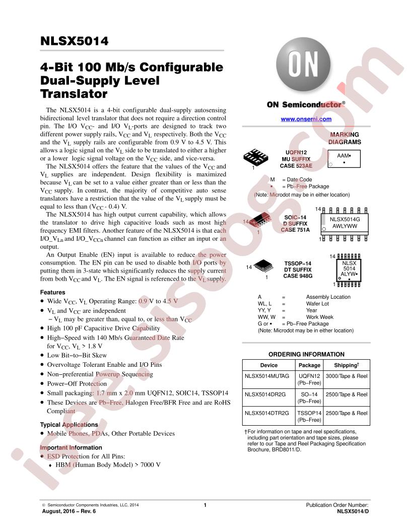 NLSX5014DR2G