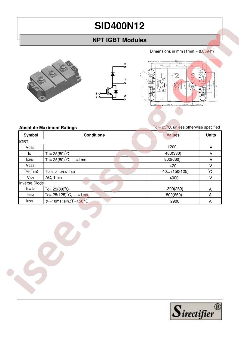SID400N12