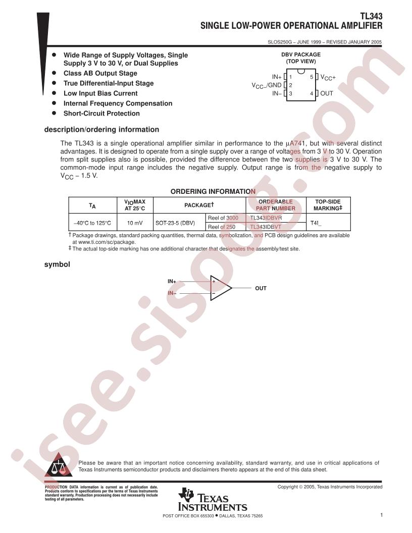 TL343IDBVRG4