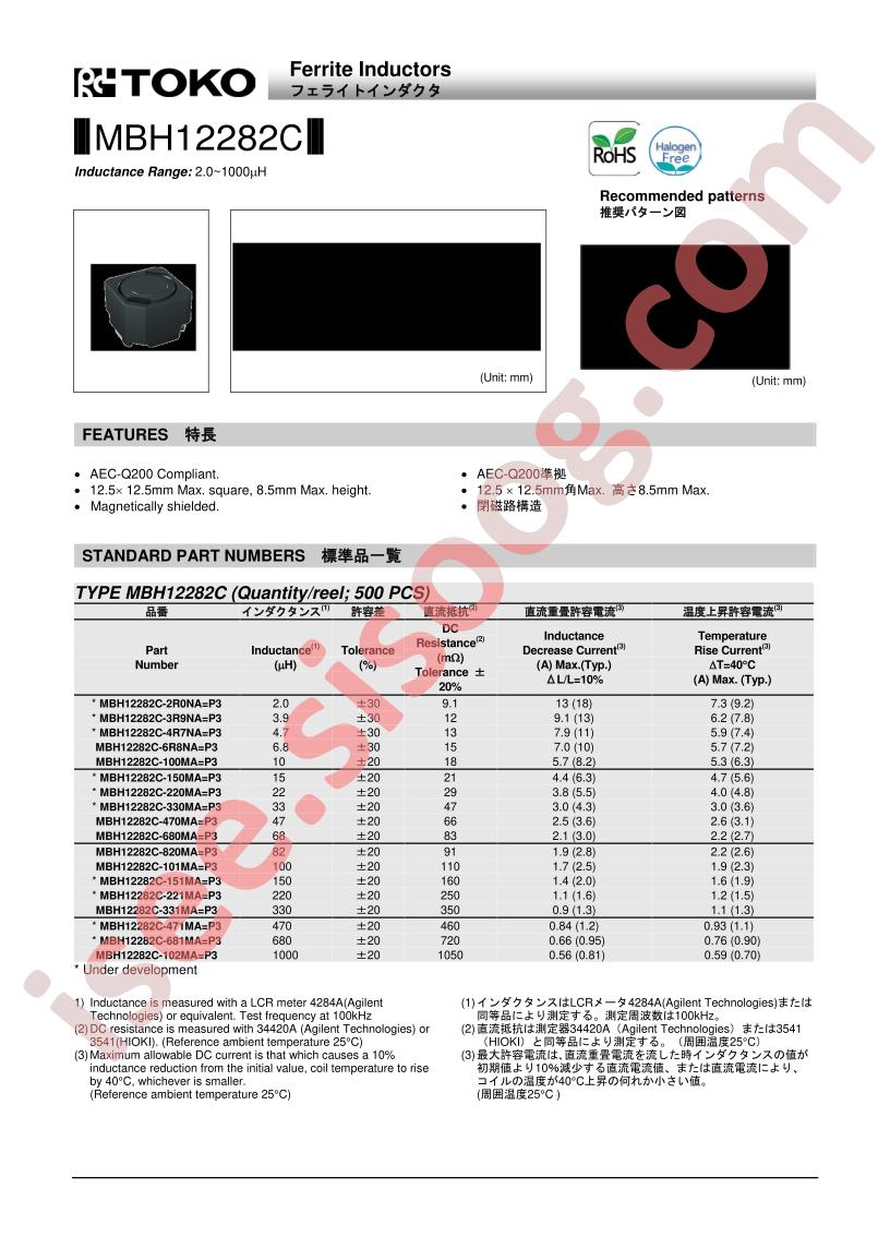 MBH12282C