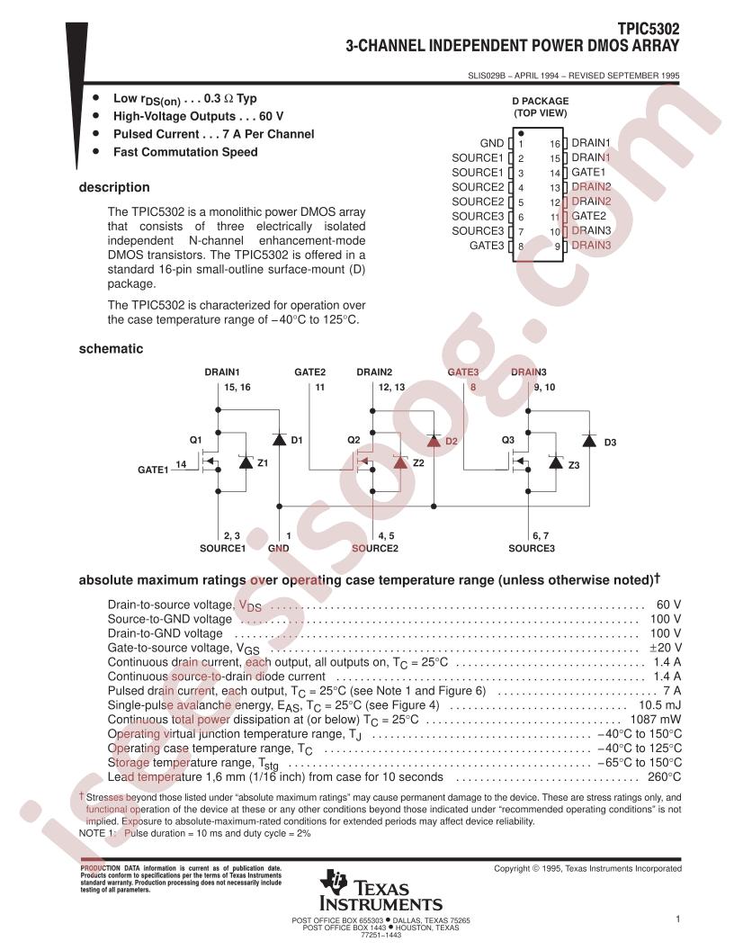 TPIC5302D