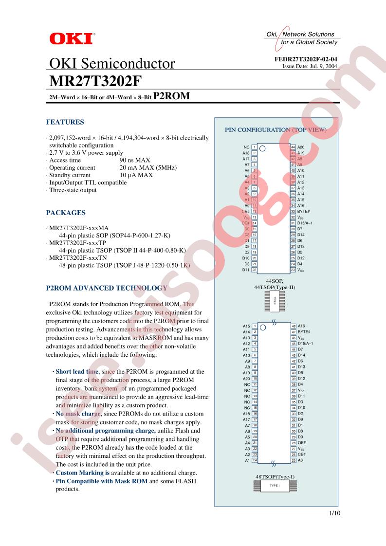 MR27T3202F-XXXTP