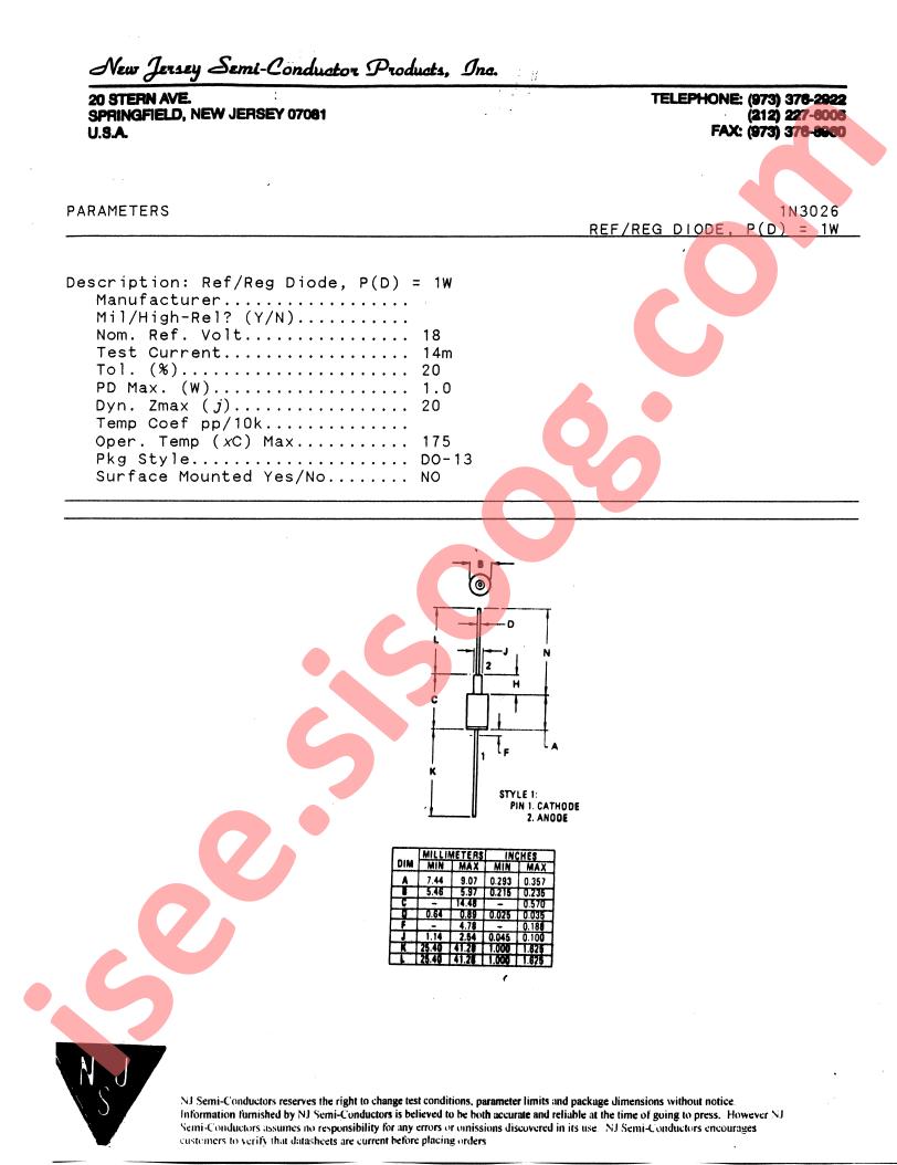 1N3026
