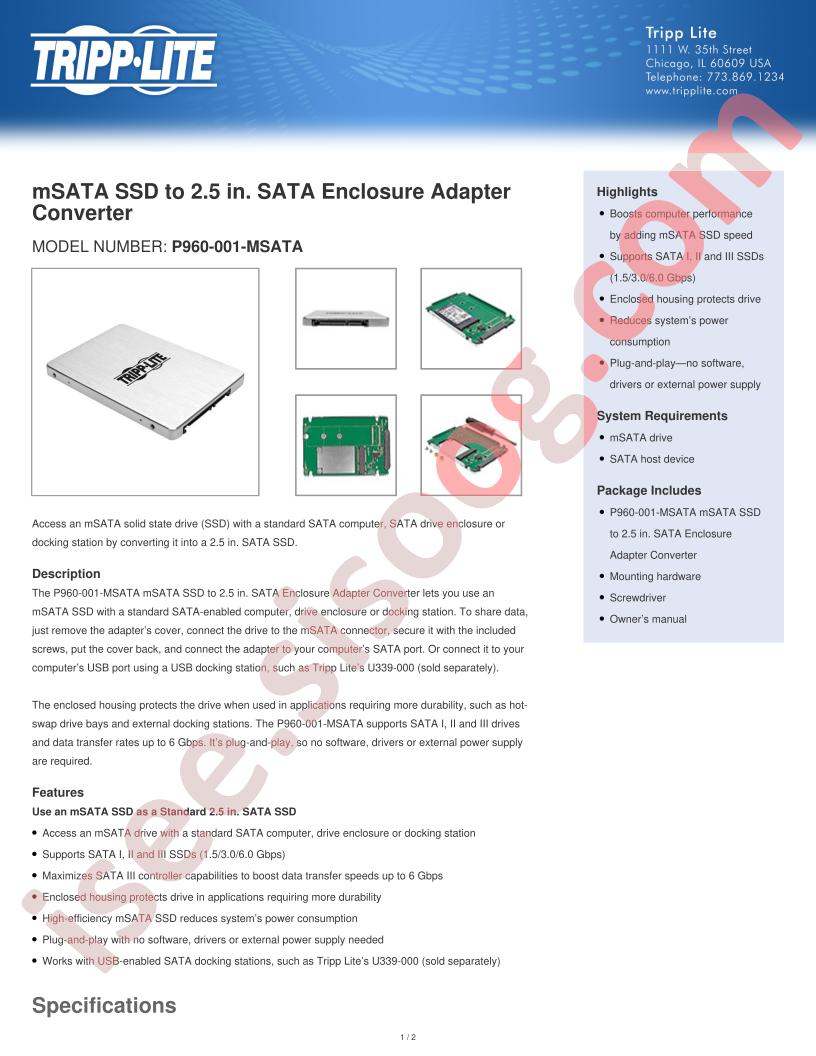 P960-001-MSATA