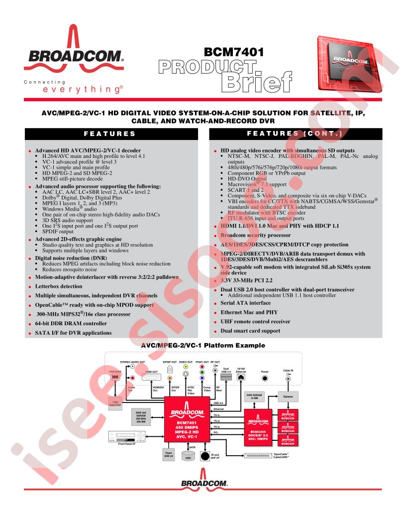 BCM7401