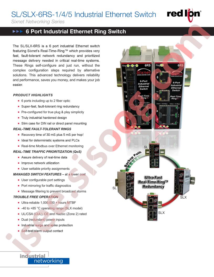 SLX-6RS-4SC-D1