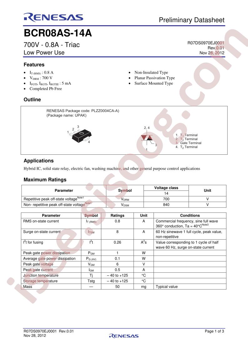 BCR08AS-14AT14B10