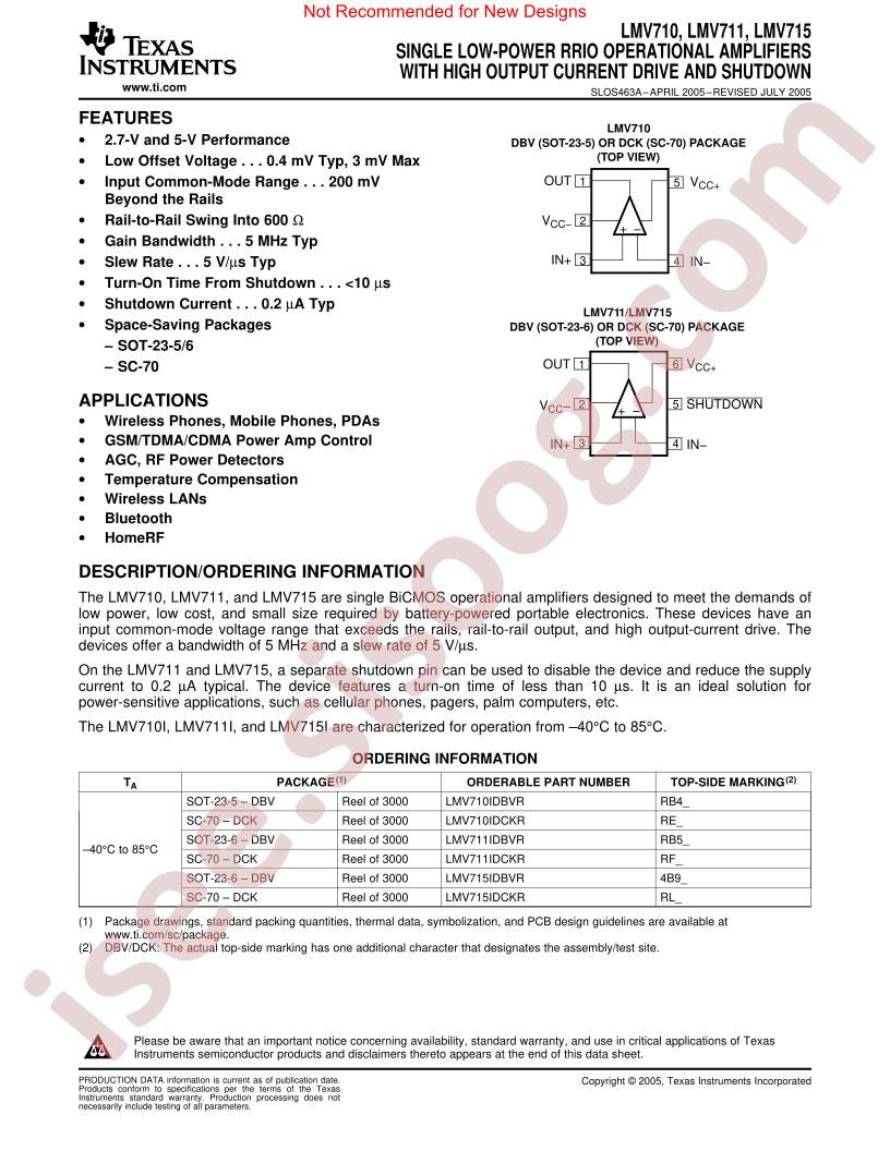 LMV710IDBVR