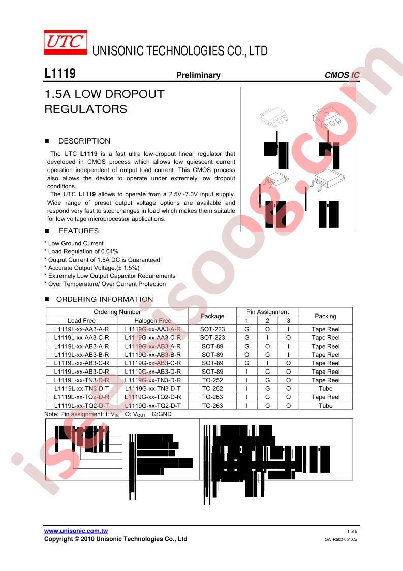 L1119G-XX-AA3-A-R