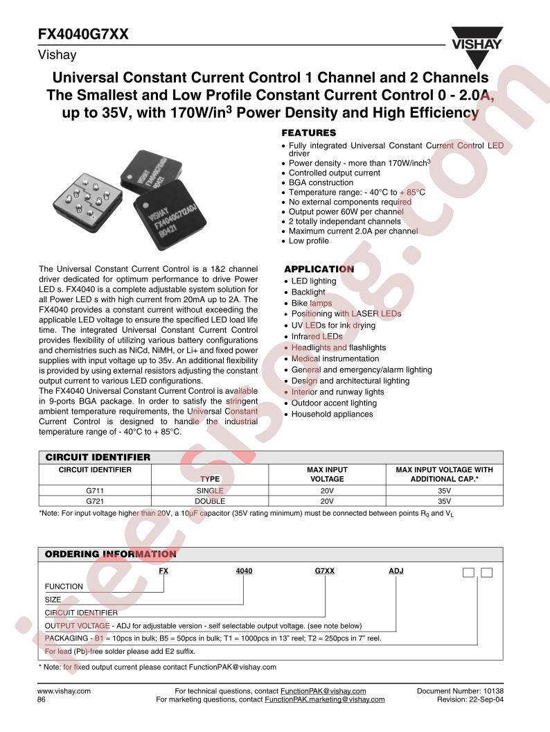 FX4040G71117T2